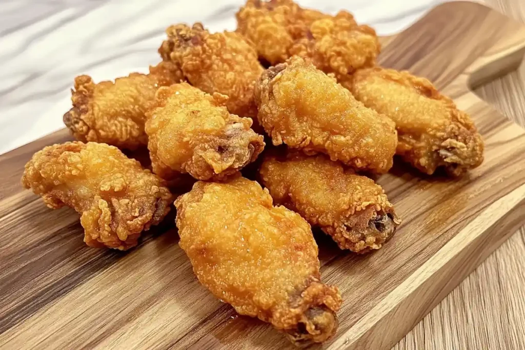 Golden and Crispy Air Fryer Wings.